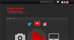 Desktop Screenshot of bradyjordan.com